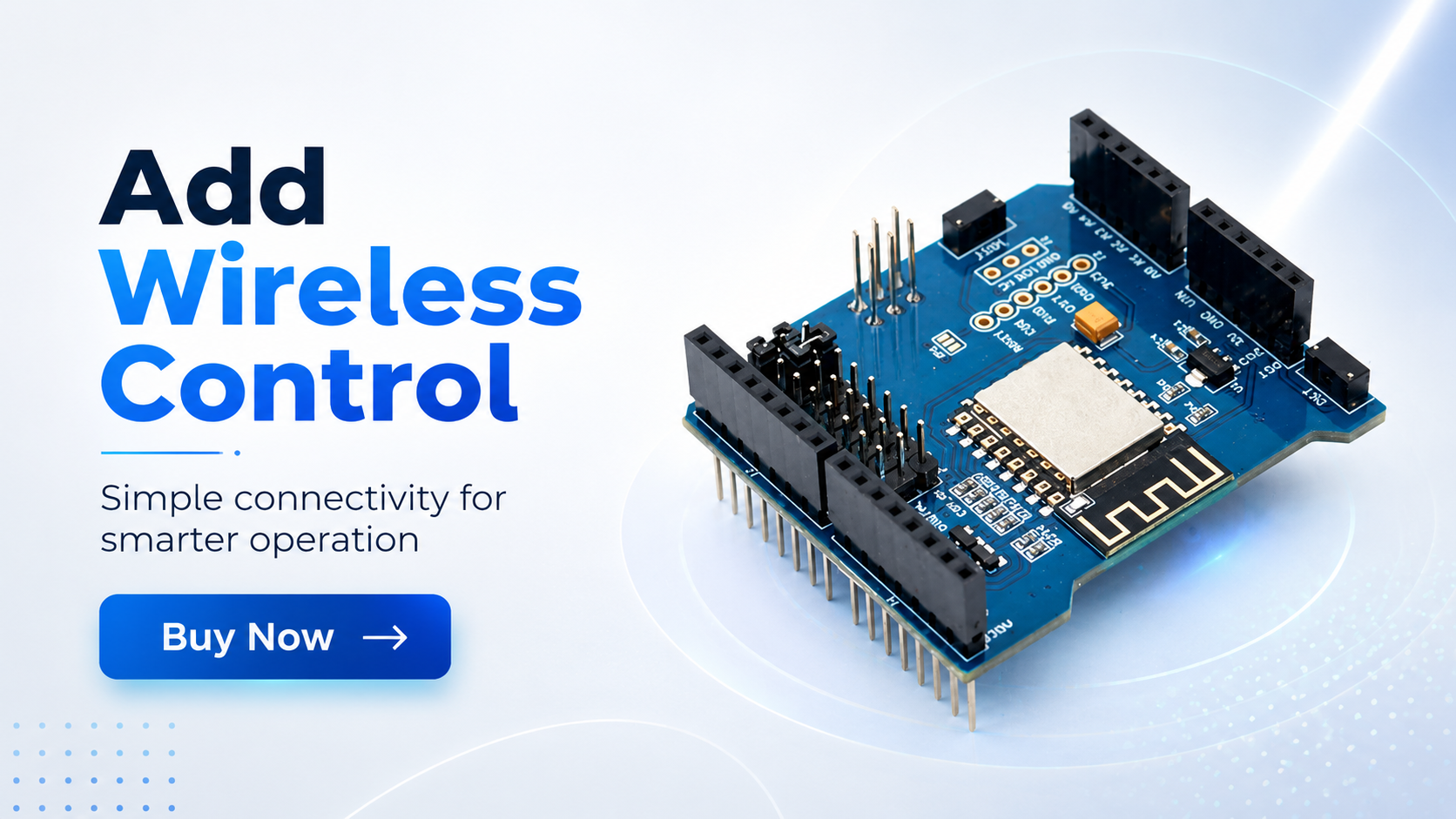 EX-WiFiShield 8266 for DCC-EX model railway control
